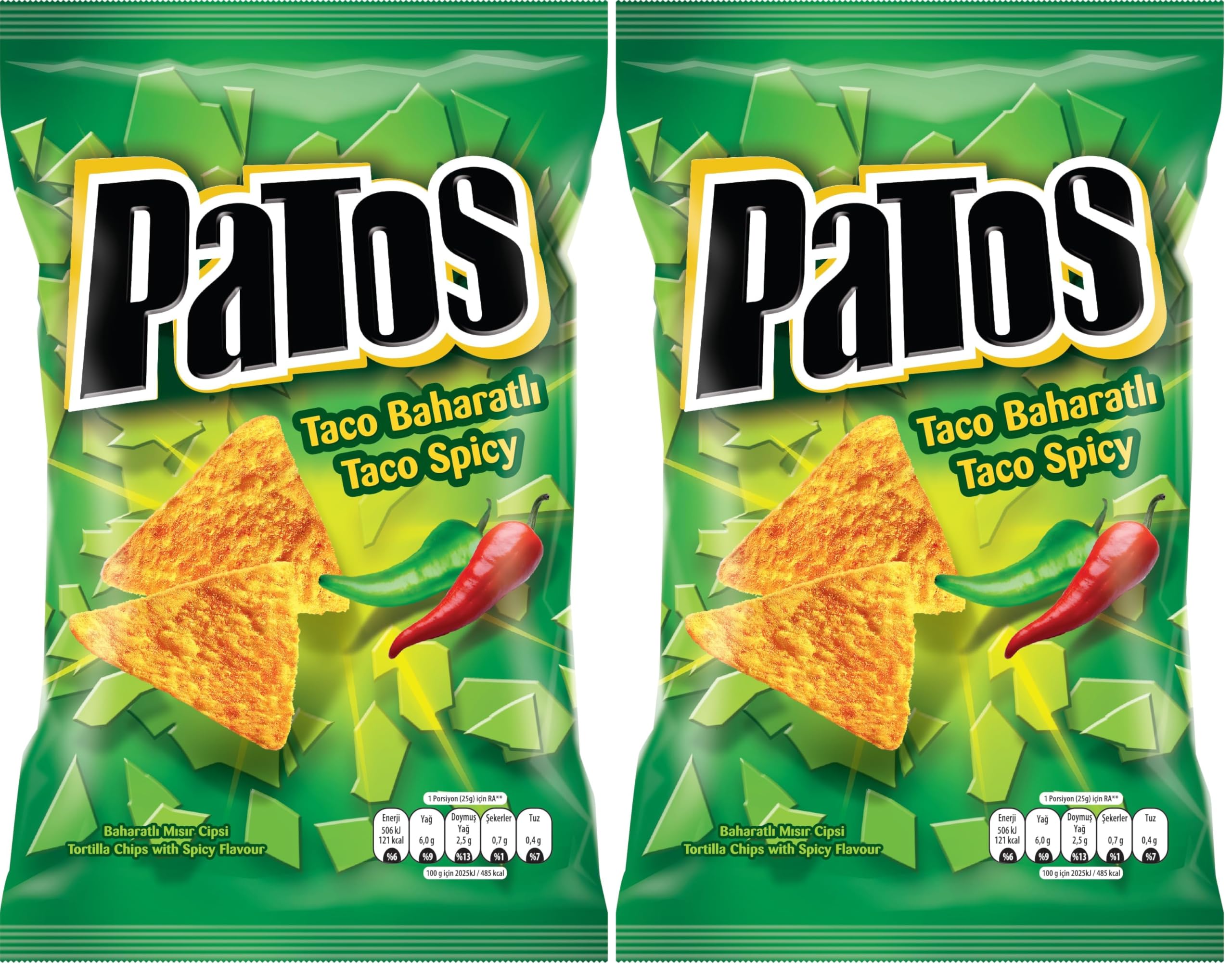 Patos Bah Parti 185 Gram (2 paketi)