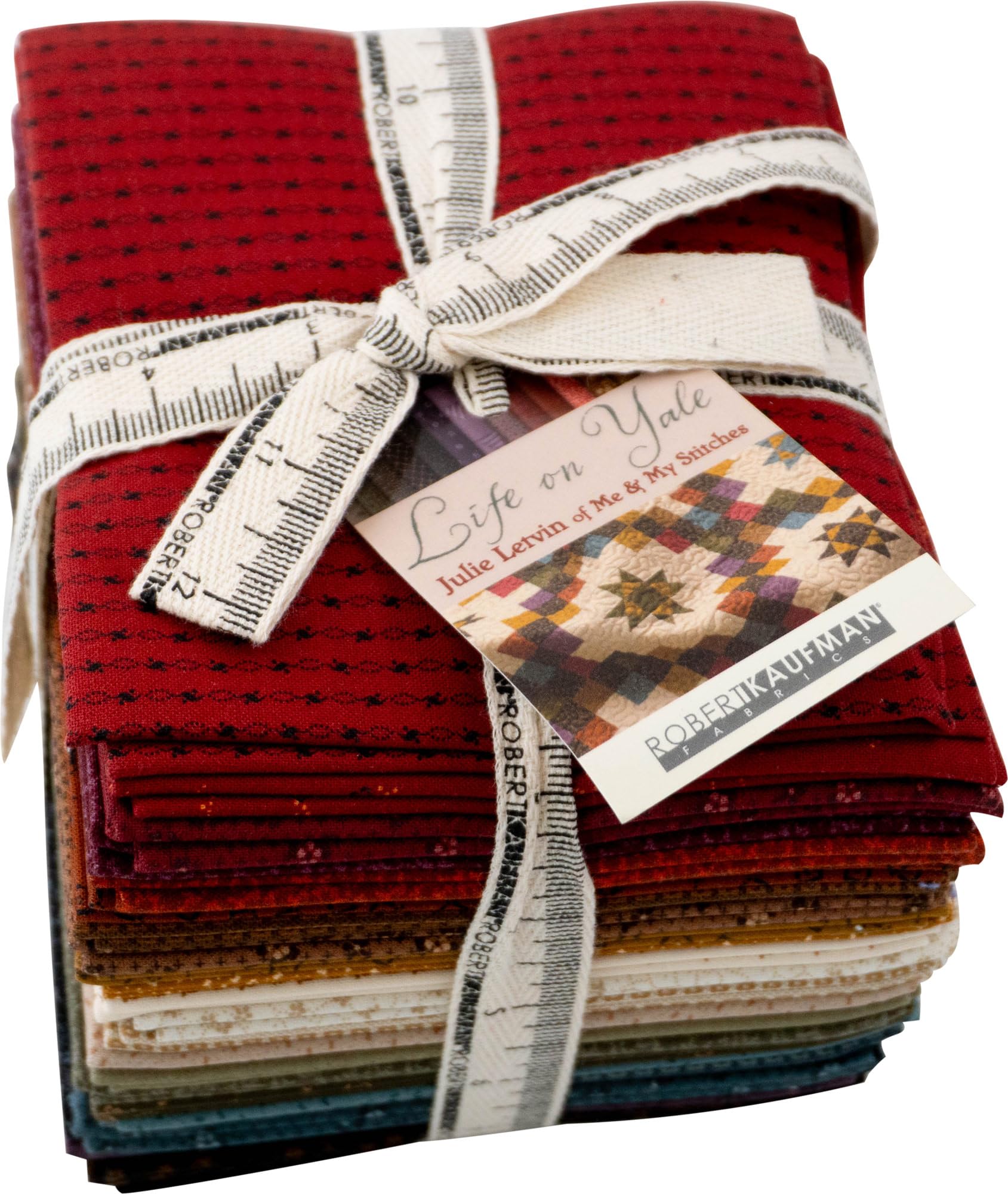 Robert Kaufman Assorted Julie Letvin Life On Yale 24 Fat Quarters Fabrics Fq-2335-24