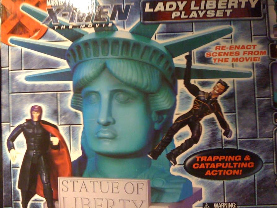 X-men the Movie Lady Liberty Playset : Amazon.sg: Toys X-men the Movie Lady Liberty Playset : Amazon.sg: Toys