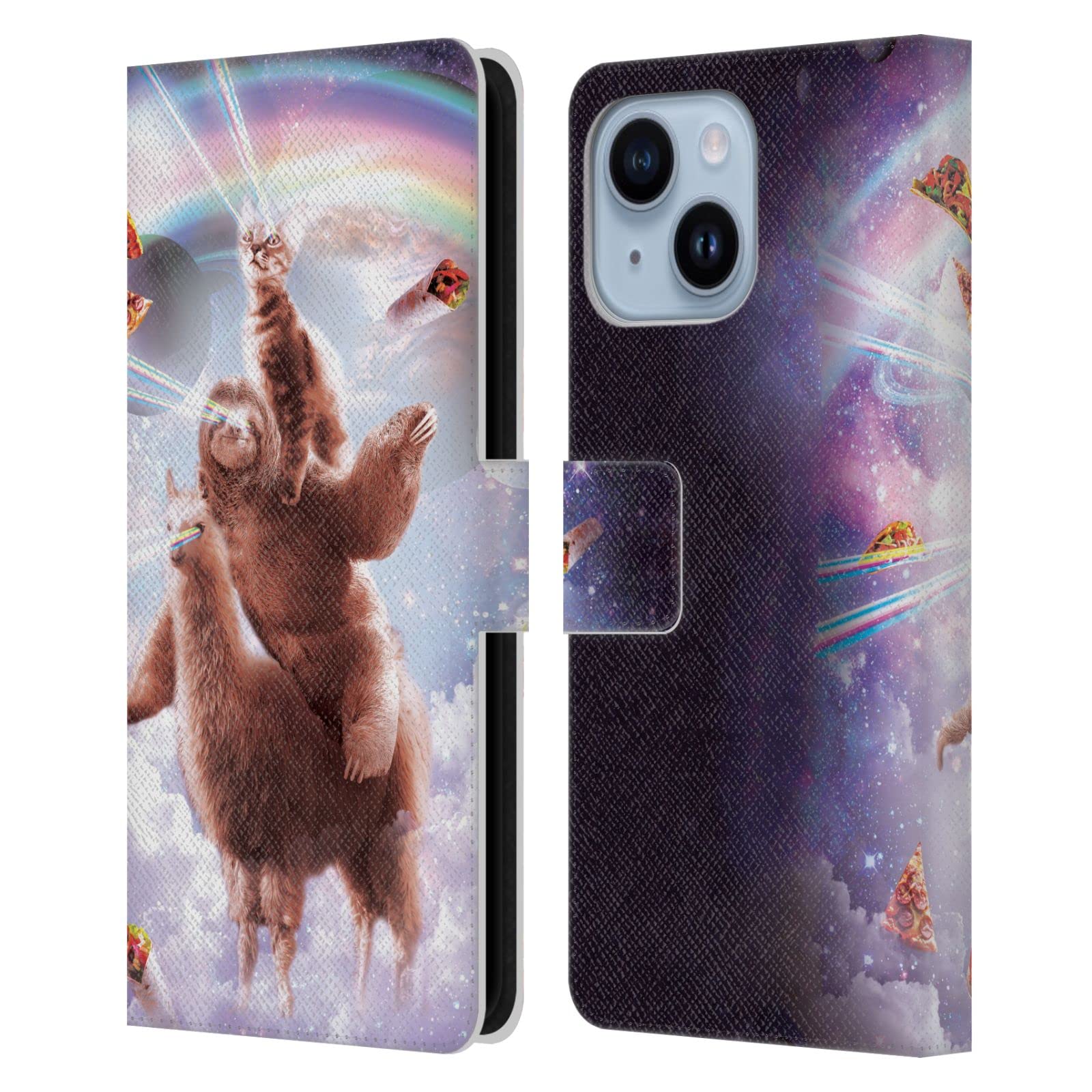 Coque portefeuille iPhone 14 Plus pour éviter rayures écran et cartes - 7