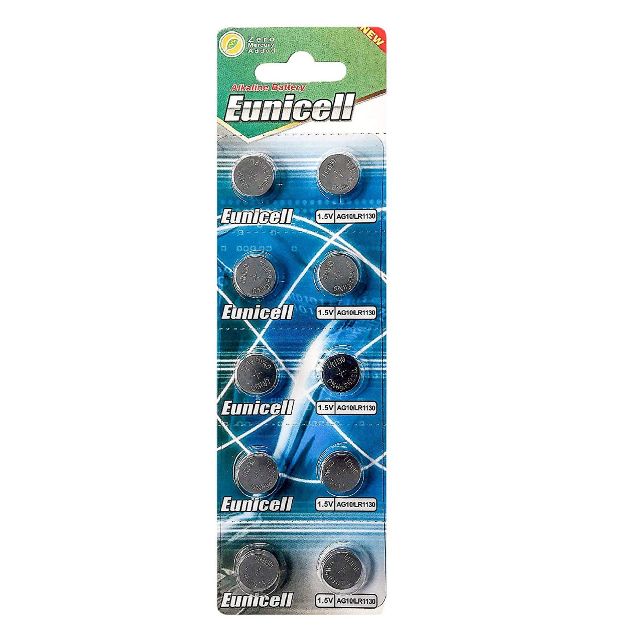 10 Batterie Alcaline A Bottone AG0/AG1/AG2/AG3 Da 1,55V – Per LED E Puntatori - 2