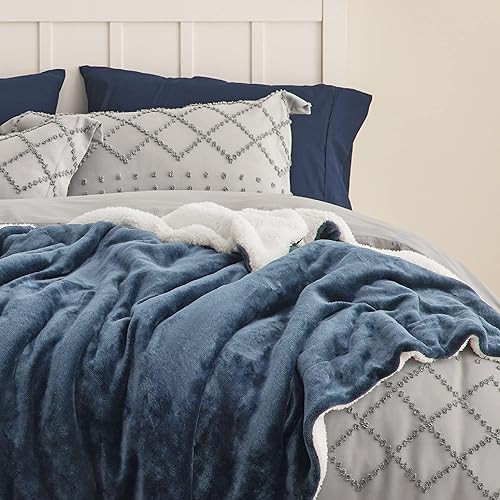 Miniatura 4 de Bedsure GentleSoft - Manta Throw de Vellón Sherpa Tamaño Twin para Sofá - Manta Gruesa y Cálida para Mujeres y Hombres, Manta Twin Suave y Esponjosa