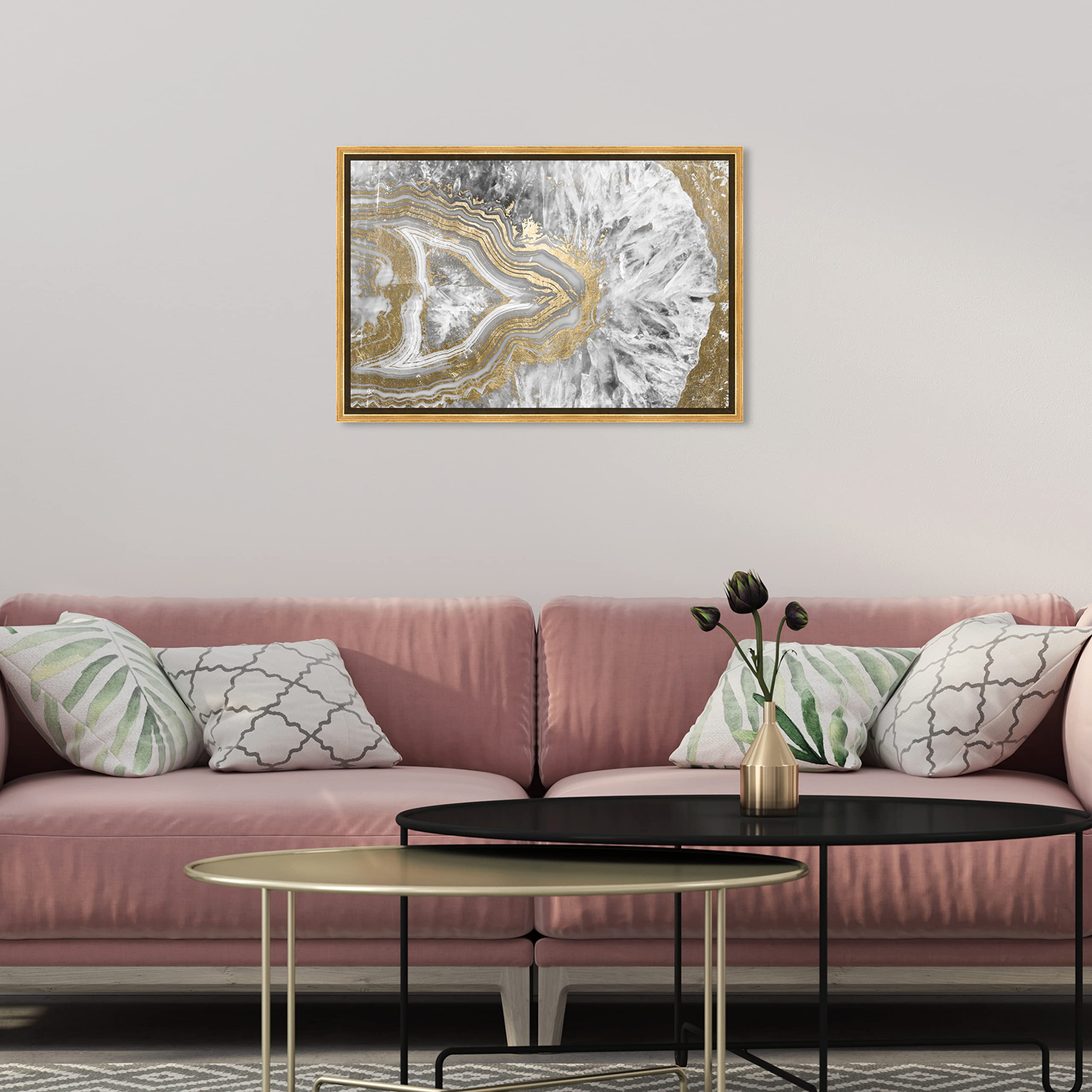 Amazon.co.jp: The Oliver Gal Artist Co. 抽象フレーム ウォール