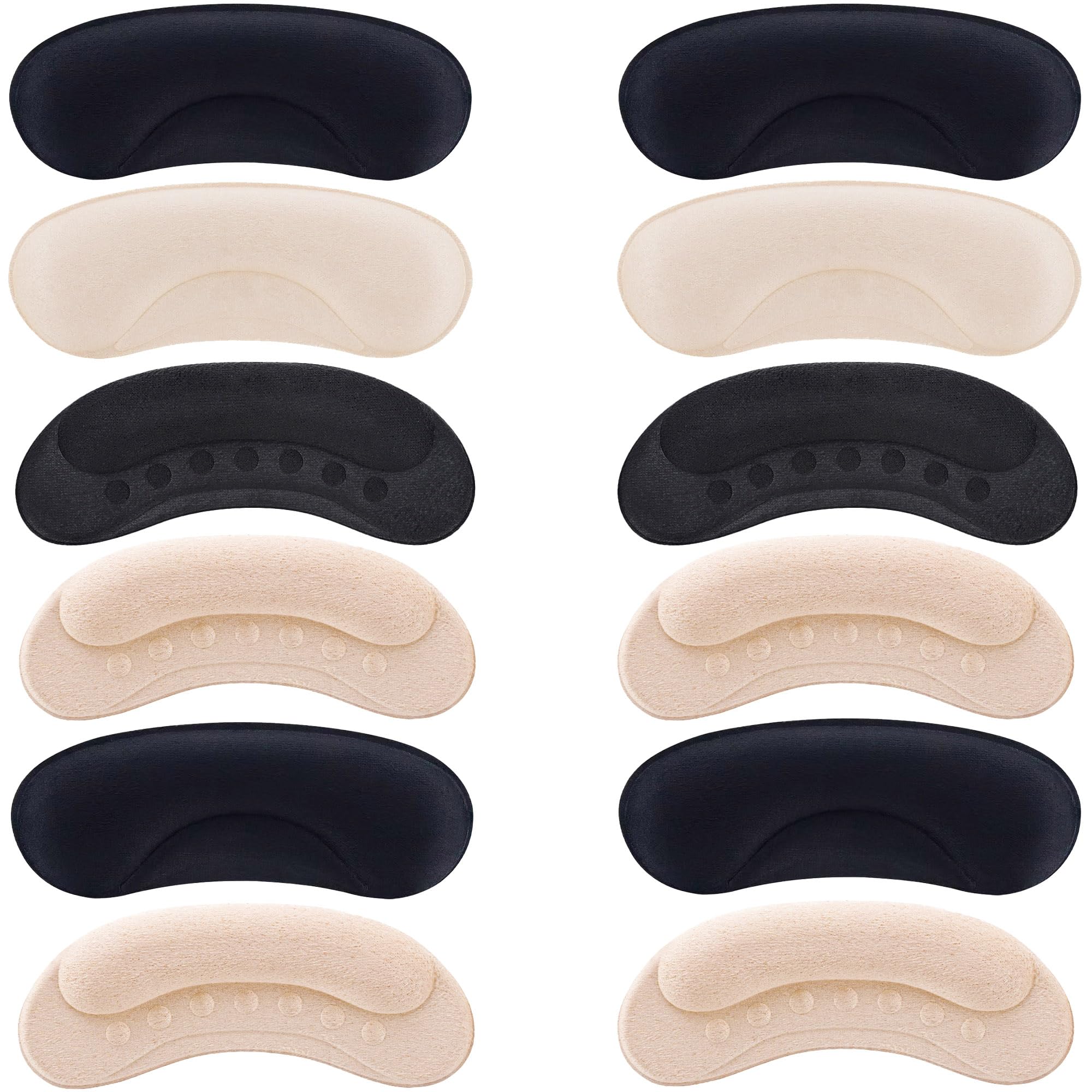 6 Pairs Heel Grips For Men And Women,Self-Adhesive Heel Cushion Inserts Prevent Heel Slipping,Rubbing,Blisters,Foot Pain,And Improve Shoe Fit-image-46
