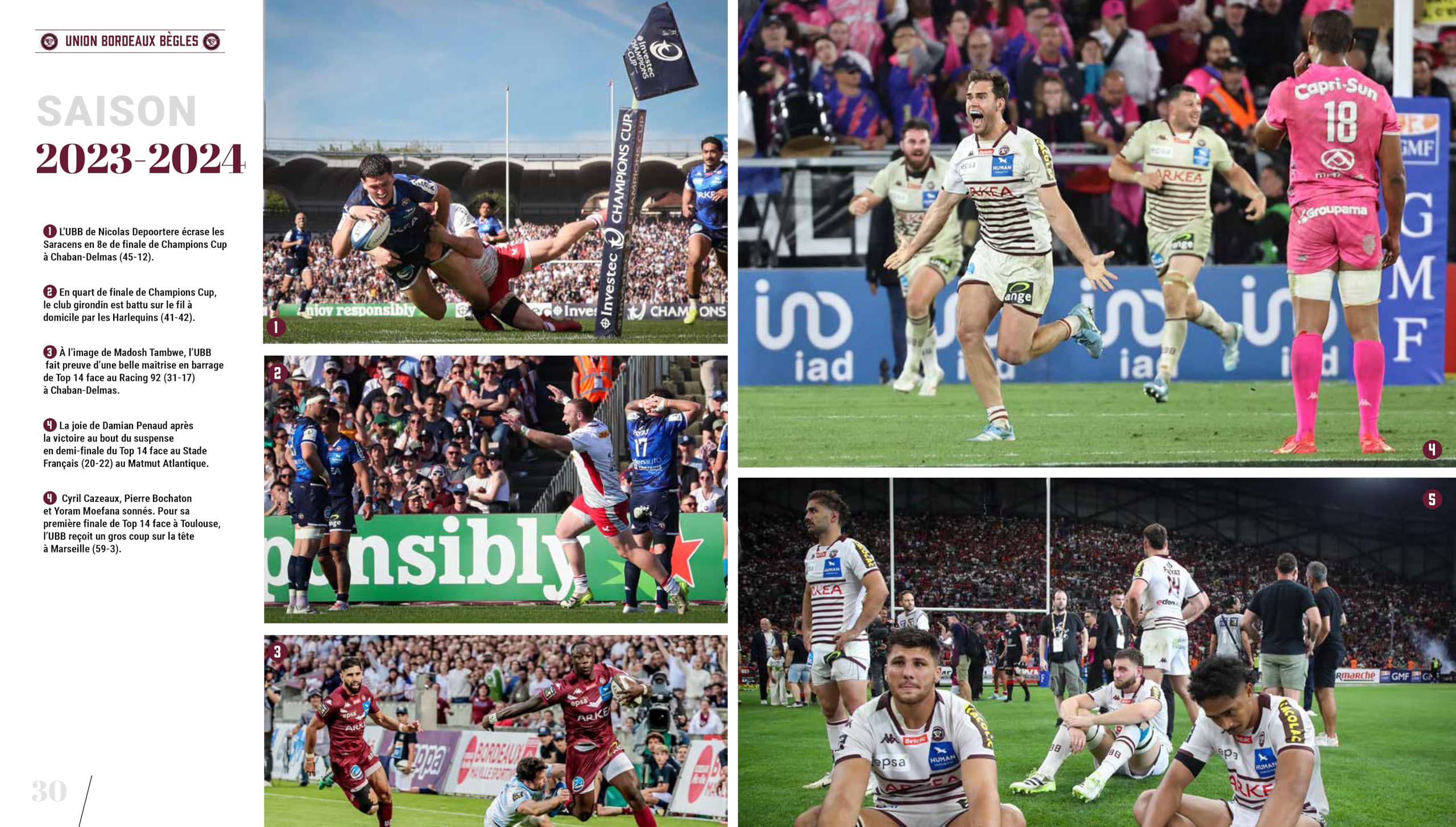 UBB: Histoire d'une folle reconquête
