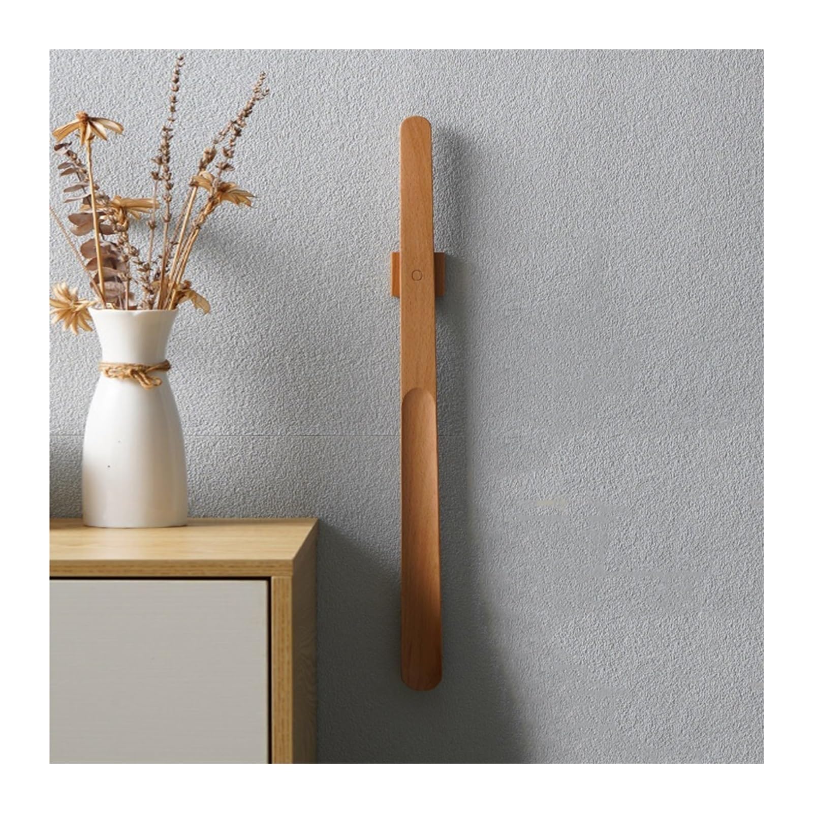Nebe A Shoe Horn 55Cm Wooden Long Handle Magnetic Shoehorn Long Shoe Spoon Horn For Shoes Wear Shoe Easier Support Shoehorn Shoe Horn Long Handle For Seniors(A)