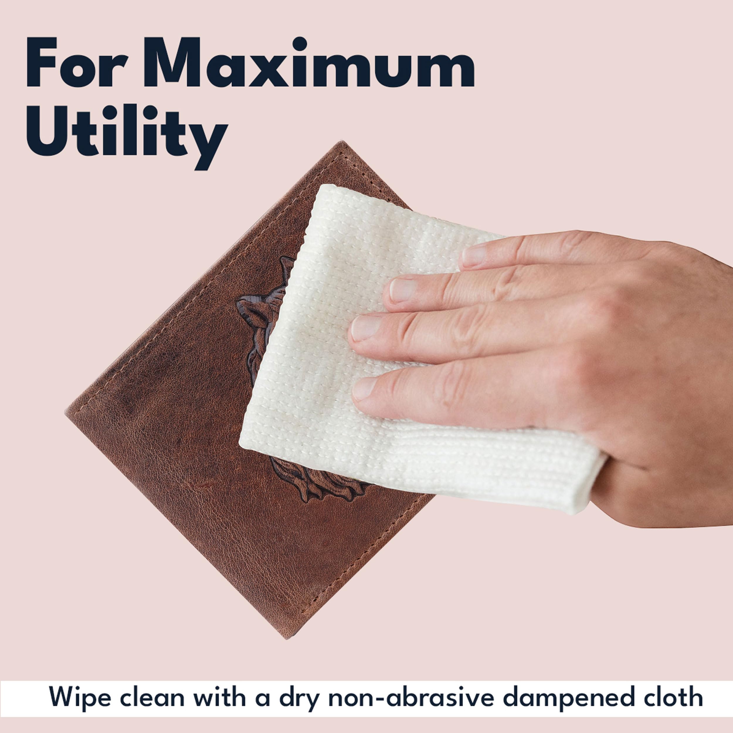 The Wallet Store Stallion Spirit Genuine Leather Wallet For Men