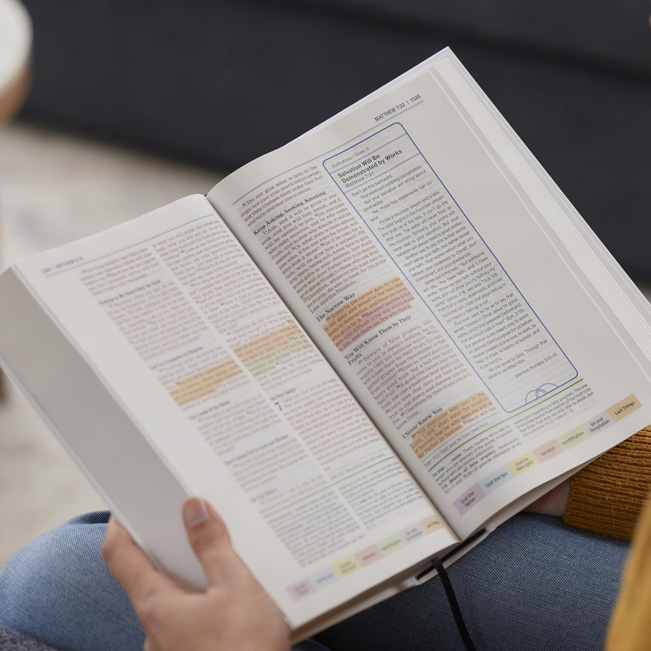 Color Code Study Bible, Revealing God's Truth Color by Color: Nkjv, Brown Leathersoft, Red Letter