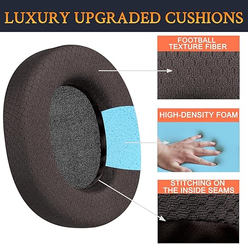 Miniatura 22 de SOULWIT Almohadillas de repuesto para auriculares SteelSeries Arctis 1/3/5/Arctis 7/7+/7P/7P+/7X/7X+/9/9X/Pro/Prime