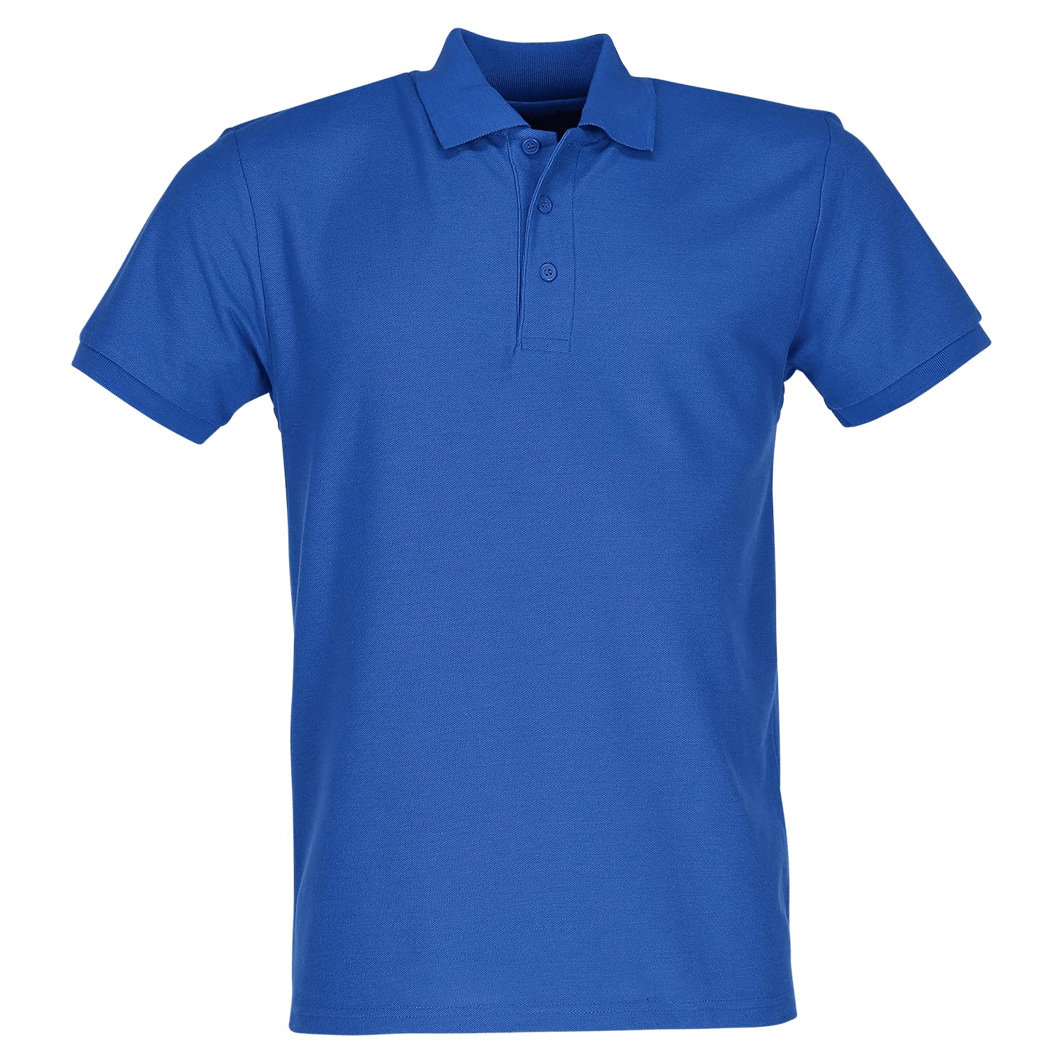 Fruit of the Loom Men's 65/35 Polo Shirt, Royal, Medium