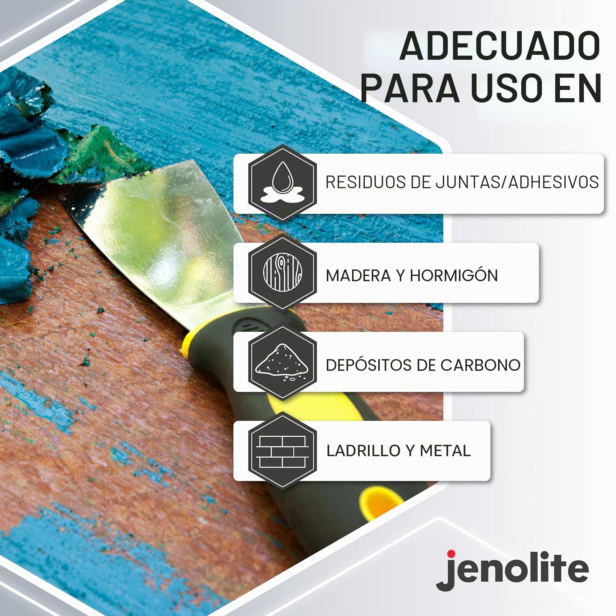 JENOLITE Industrial Strength Decapante de Pintura en Aerosol | Fórmula de gel antigoteo | 3 x 400 ml | Removedor de pintura y decapante de barniz | Metal, madera, ladrillo, hormigón