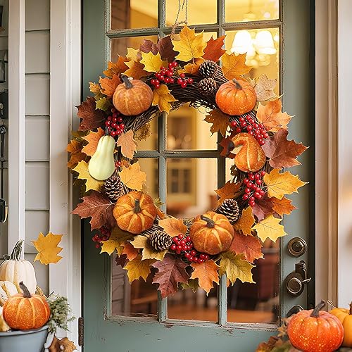 Miniatura 8 de Juego de 18 calabazas artificiales, surtido de calabazas falsas de espuma pequeña para bandeja de mesa de otoño, cosecha, fiesta, granja, Halloween,