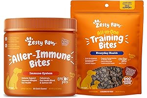 Zesty Paws Allergy Immune Supplement & Training Dog Treats