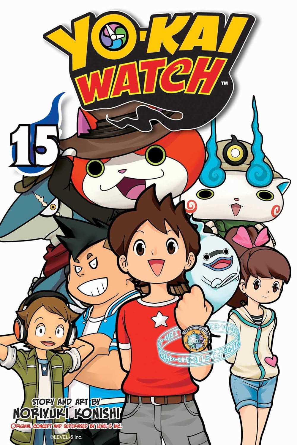 YO-KAI WATCH, Vol. 15      Paperback – Illustrated, September 8, 2020
