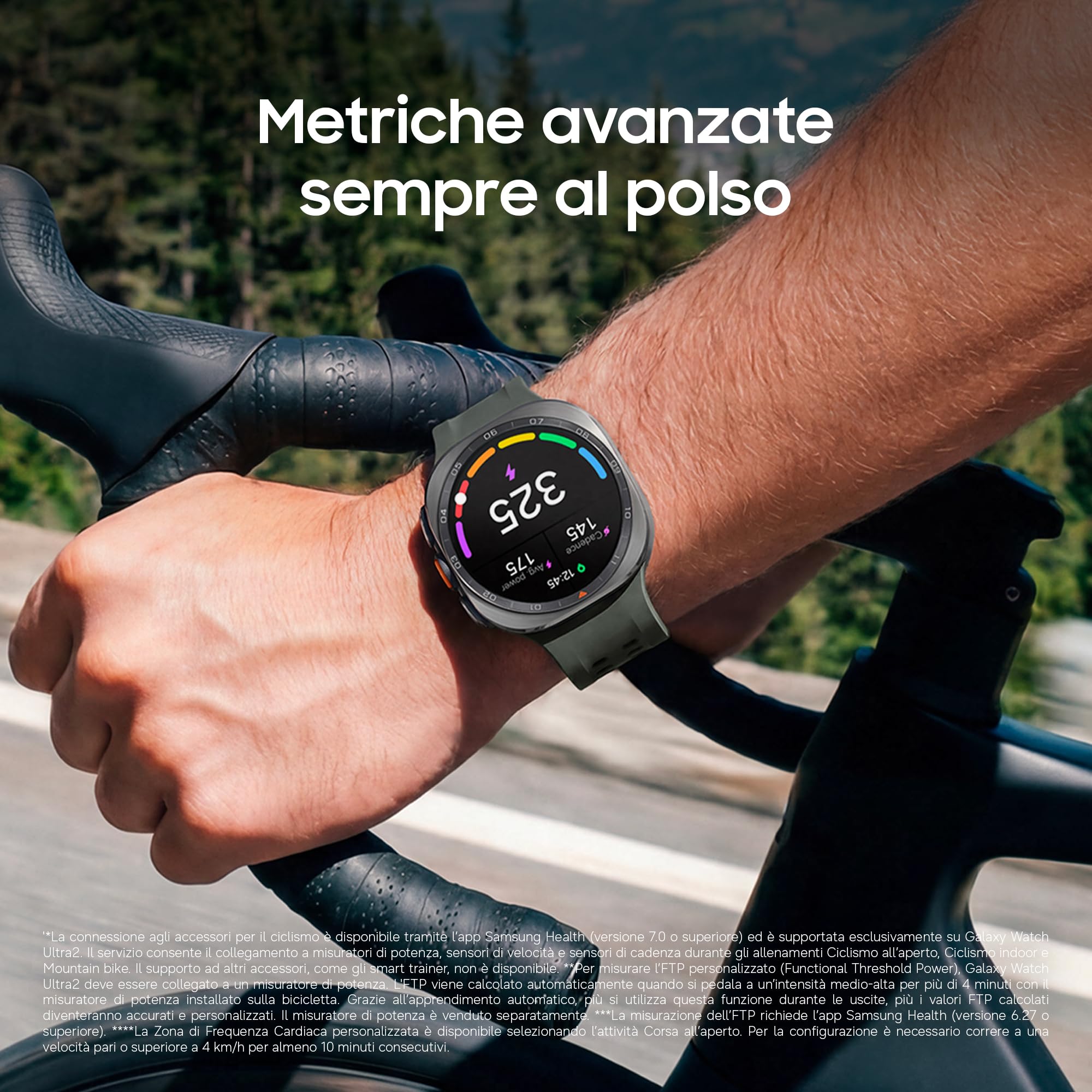 Samsung Galaxy Watch Ultra2, 47mm, Titanium Gray, LTE [Versione Italiana] | Design Resistente, 800mAh, IP69K, Luminosità 5000nit, Trail Run, Diving,10 ATM, SOS, Punteggio Energetico, Benessere Cardiaco
