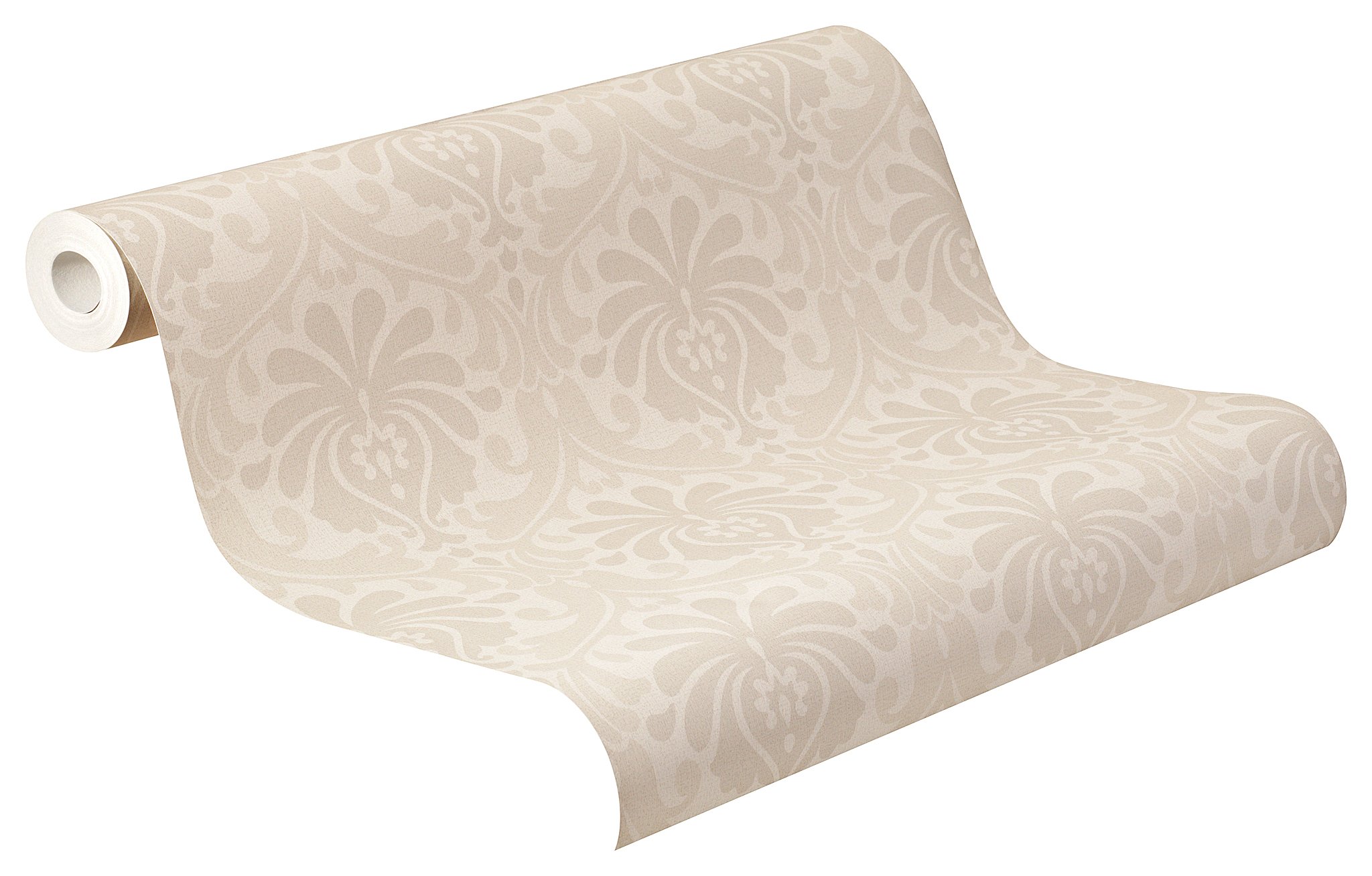 Rasch 897616 Non-Woven Wallpaper Retro Ornaments Beige Brown