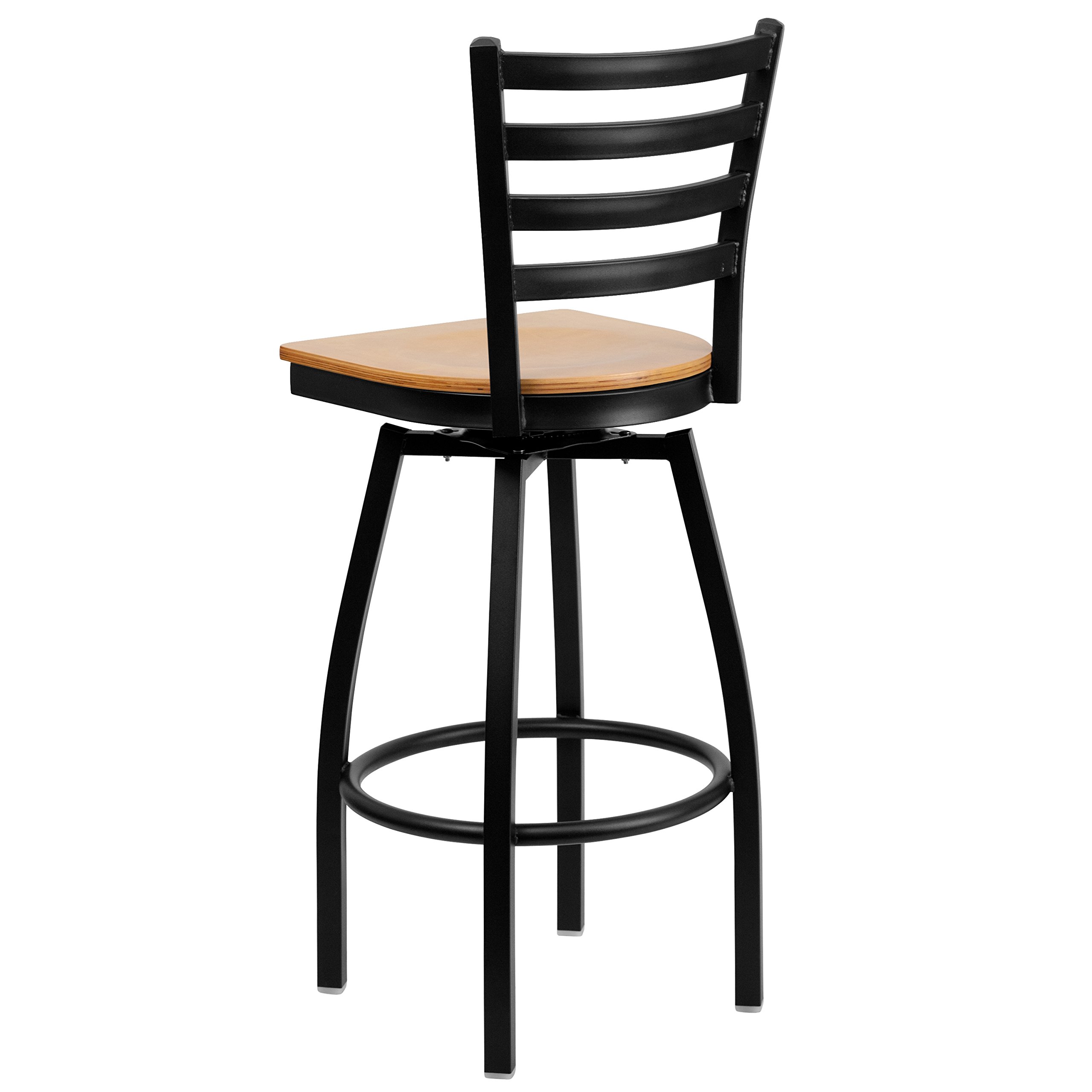 Amazon.com: Flash Furniture HERCULES Series Black Ladder Back