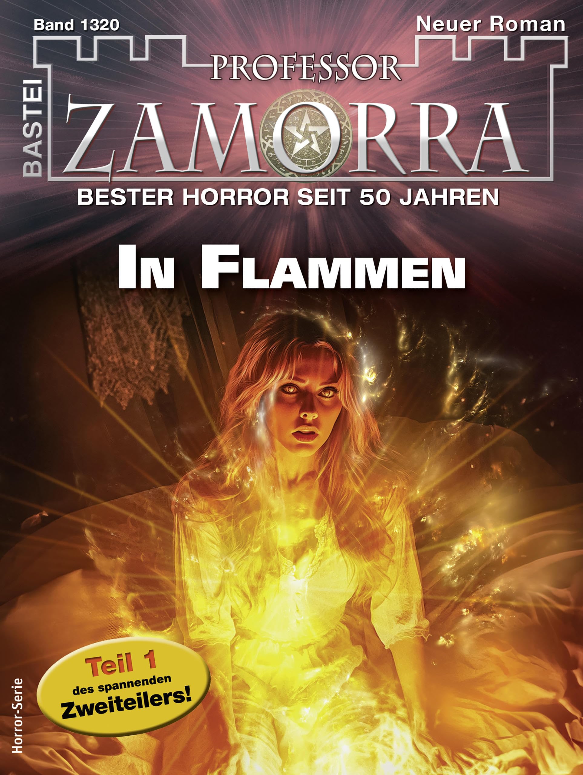 Cover of Professor Zamorra, #1320: In Flammen