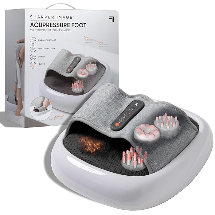 Buy SHARPER IMAGE Acupoint Acupressure Foot Massager Machine w