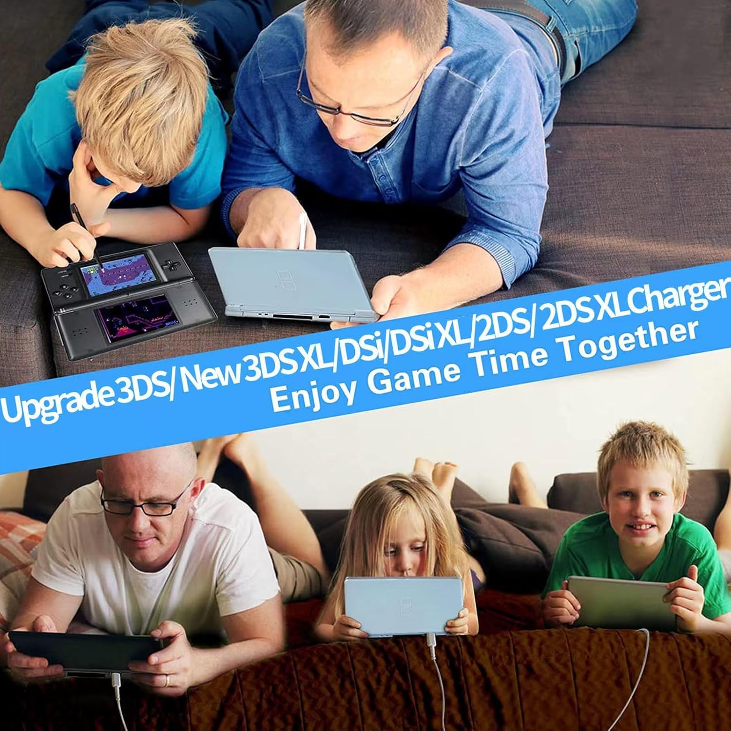 3DS Charger, FIOTOK 3DS Charger Compatible with Nintendo 3DS/ New 3DS XL/DSi/DSi XL/2DS/ 2DS XL Wall Plug Adapter (100-240v) 8 81i7w38dPyL. AC SL1500