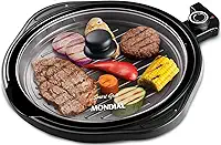 MONDIAL Grill Redondo Smart Grill 30cm, Preto, 1200W, 220V - G-04