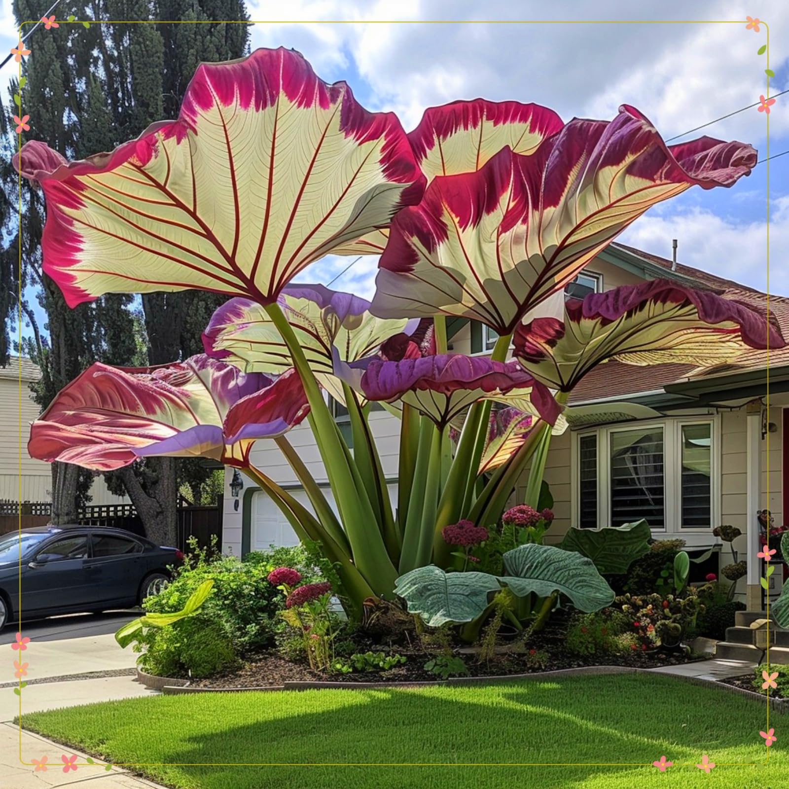 Eye-Catching Giant Elephant Bulbs, Hardy Perennial Bulbs, Stunning Garden Displays, Professionally Grown-2 Bulbs-E