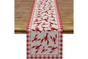 Pudodo Crawfish Boil Table Runner