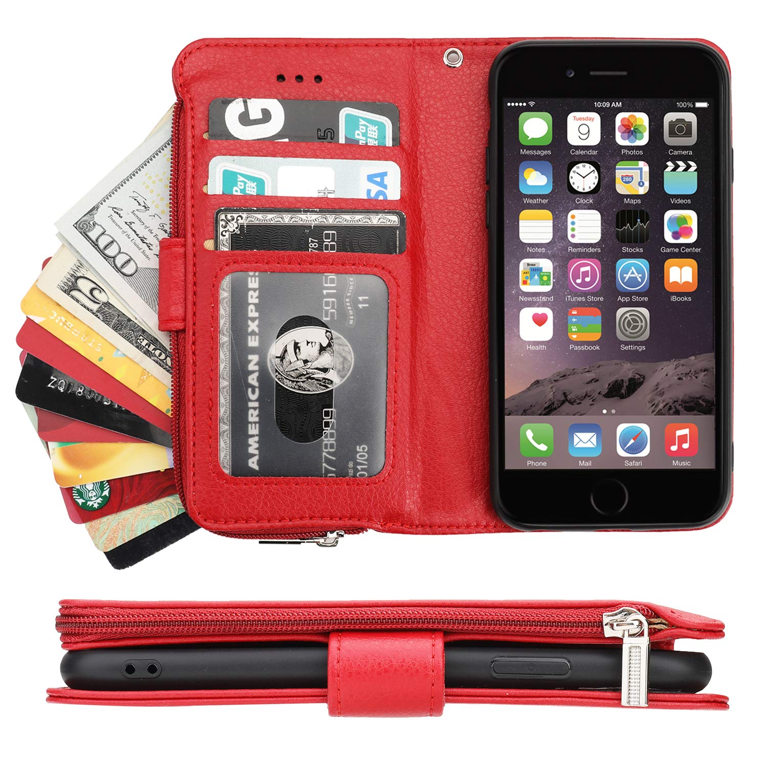 Amazon.co.jp: iPhone 6 Plus/ 6S Plus マルチパック ケース 縄掛け  