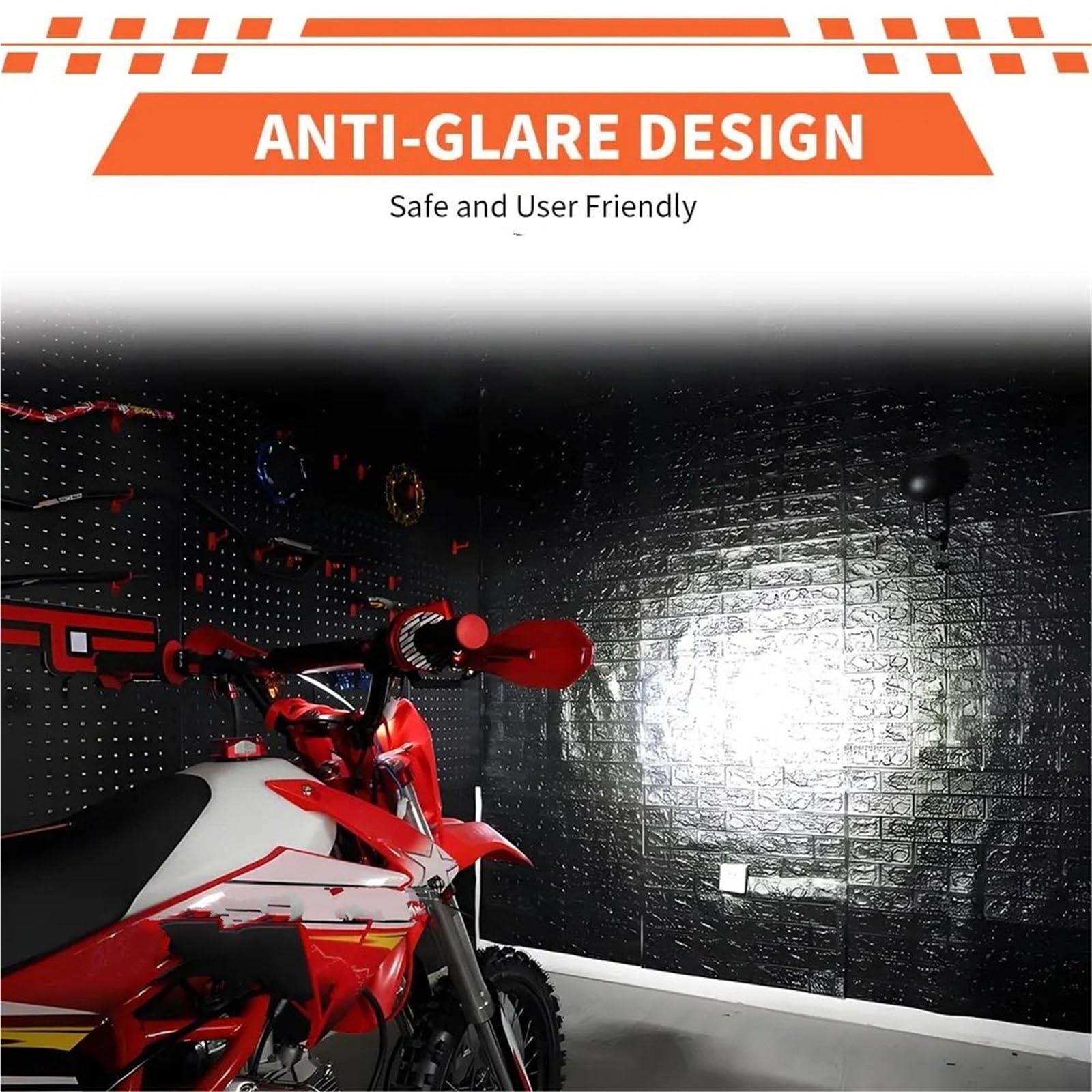 Moto Fari Stradali Spot Light Beam Per CRF XR XC KLX 50cc 80cc 110cc 150cc 250cc Dirt Pit Bike Faro Per Moto