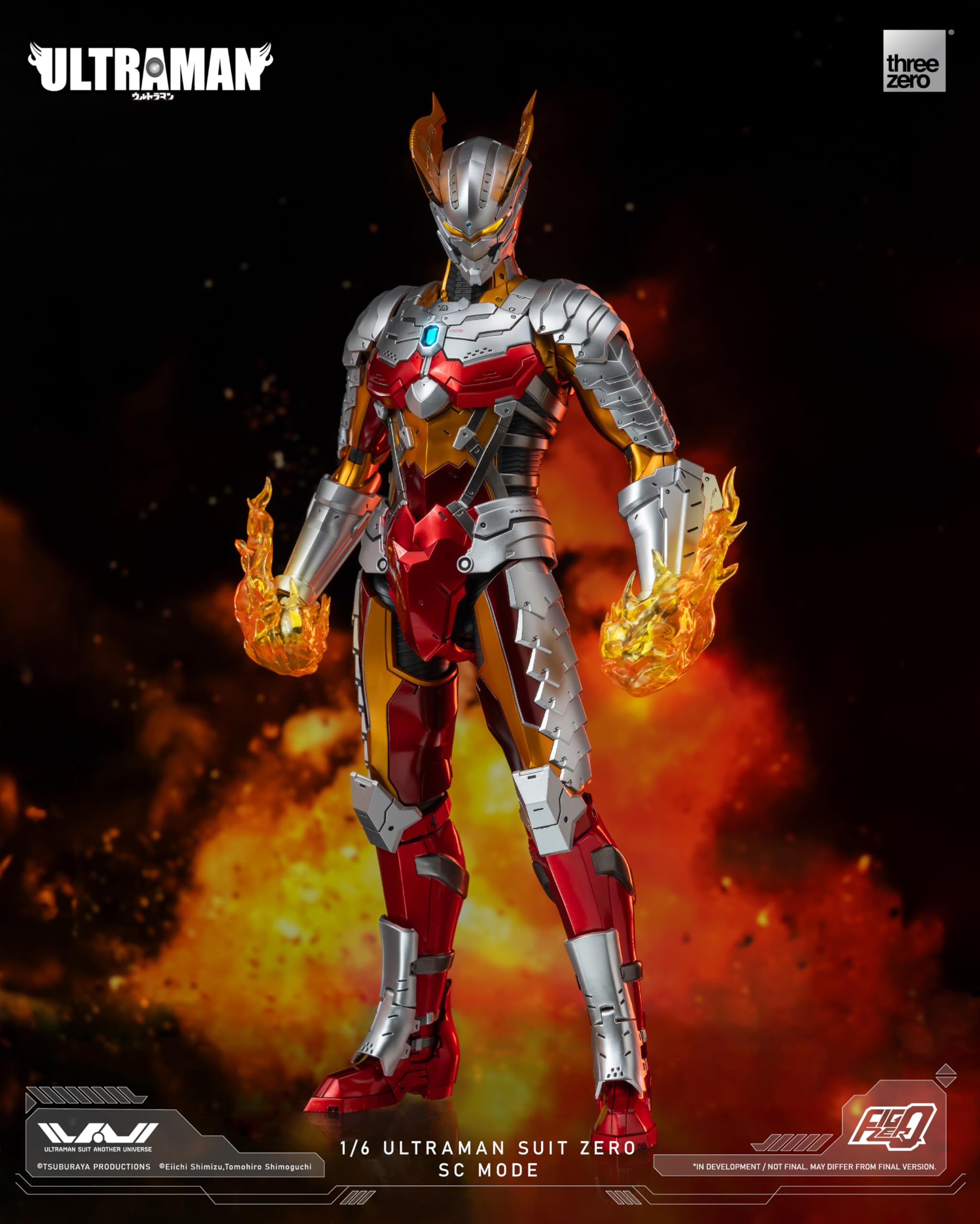 Amazon.com: threezero: Ultraman Suit Another Universe