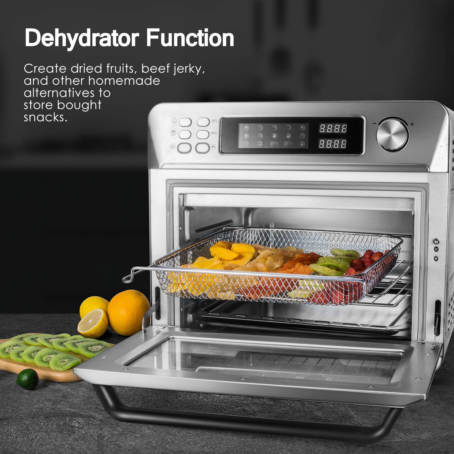 OSTBA Air Fryer Oven 26 Quart 10in1 Convection Toaster Oven, Air