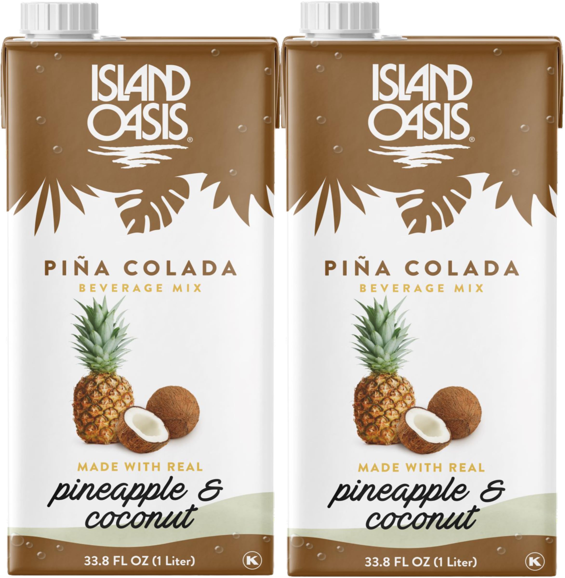 Amazon.com: Island Oasis Pina Colada Beverage Mix, 33.8 fl oz (1