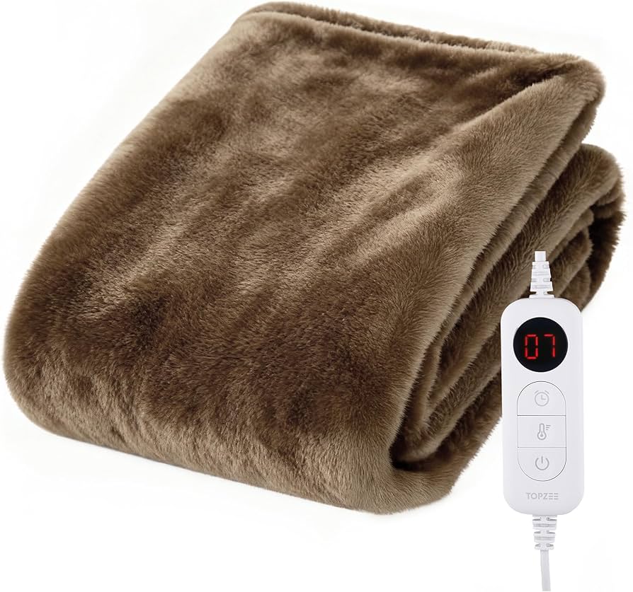 新品未開封 TOPZEE 電気毛布 188×130cm 掛敷兼用 10段階調整 Amazon.co.jp : 電気毛布 掛け 敷き 【TV・SNSで話題沸騰】 TOPZEE