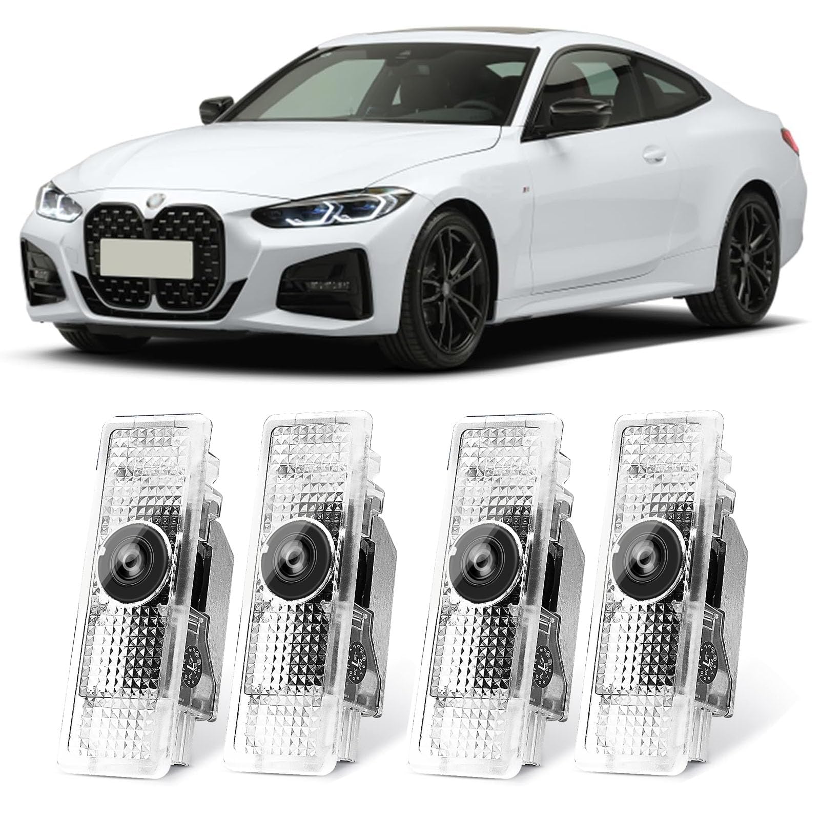 YDSTNiu 4 pack LED door lights for BMW X1 F48