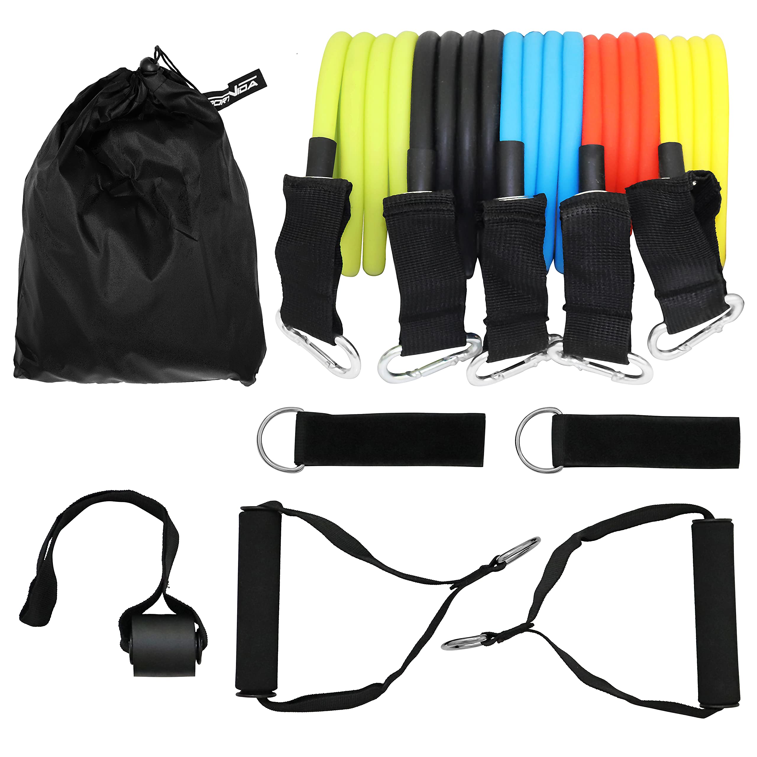 Bande Résistance à Pédales Fitness - Sangle Exercice Taille Jambes Ventre Maison 937057