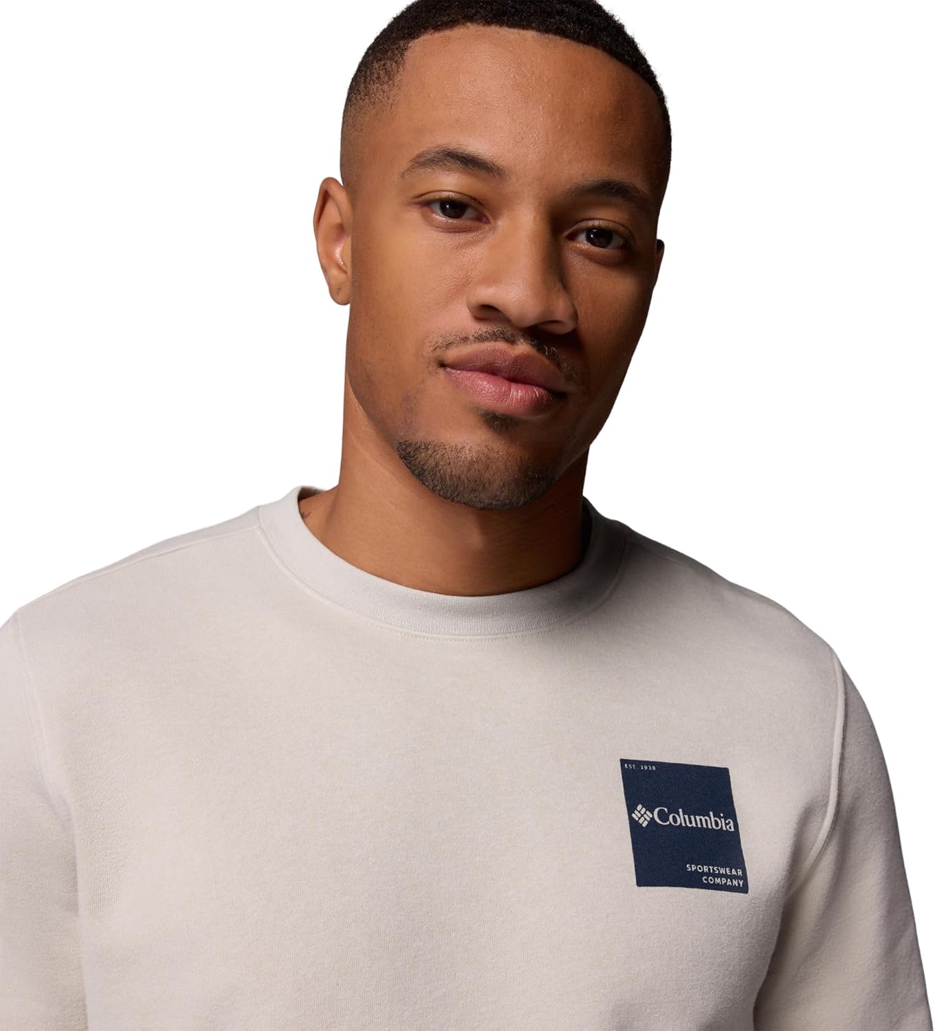 Columbia Mens Trek Crew, Dark Stone/Boxy Brand, X-Large Tall - Image 4