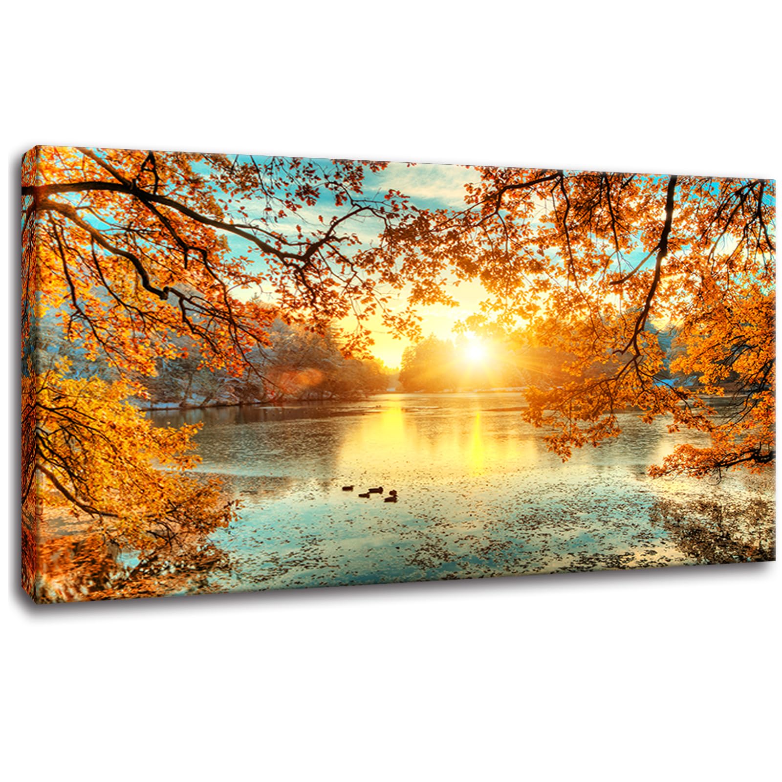 Yxbhhym Landscape Tree Canvas