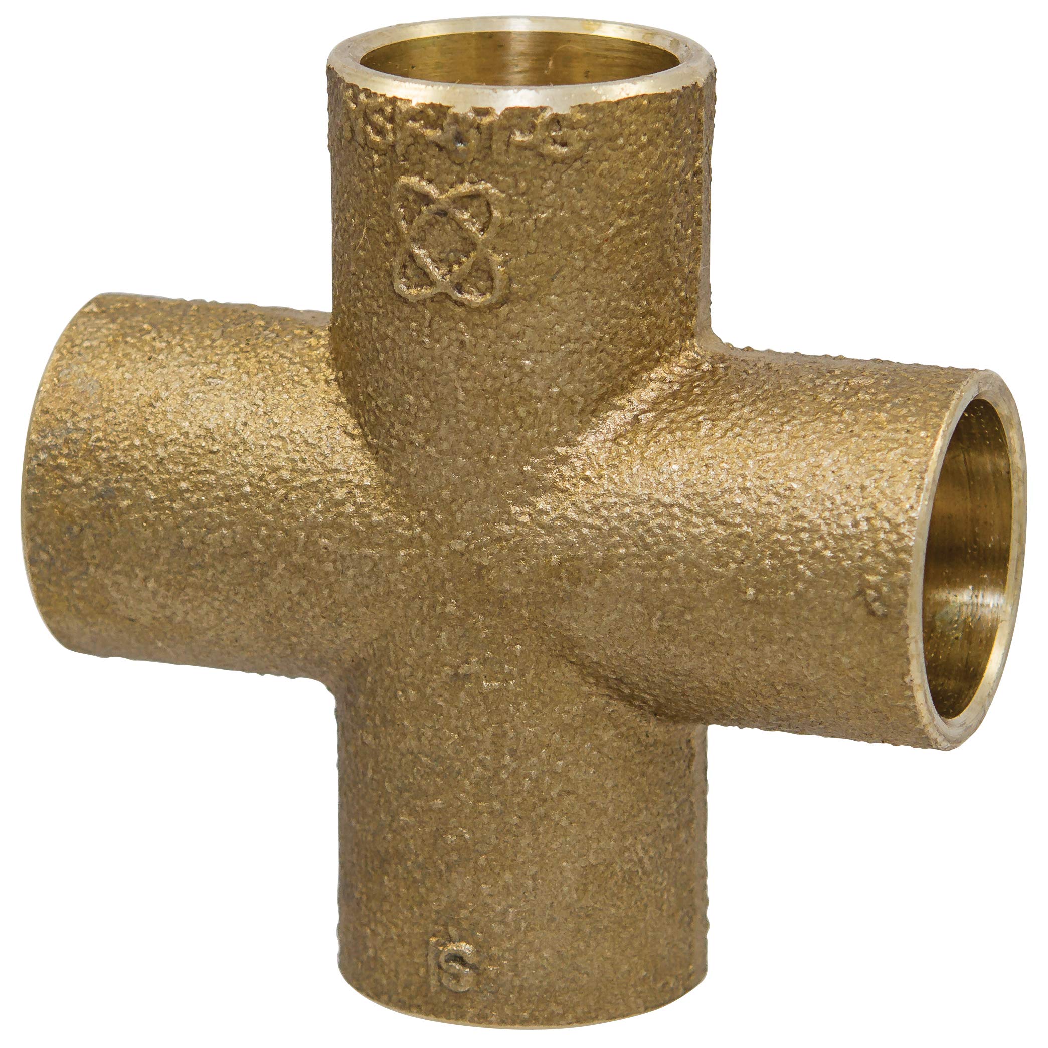 NIBCO Fig No 735-LF, 3/4 in. LF Bronze Cross All Cup x Cup