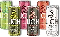 Lich Kombucha, Lich Kombucha Degustação - Pack Com 6 Unidades 269ml