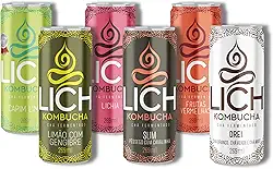 Lich Kombucha, Lich Kombucha Degustação - Pack Com 6 Unidades 269ml