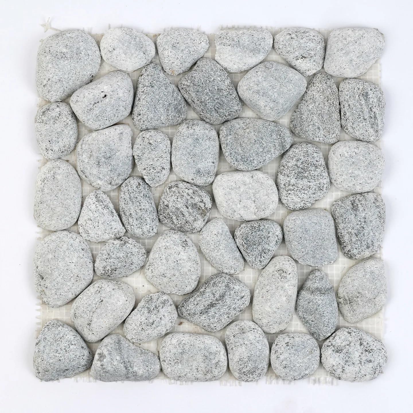 Buy Stonestories Classic Grey Pebble Mosaic Tile for Wall Cladding and ...