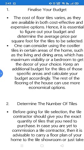 Floor Tiles Buying Guide