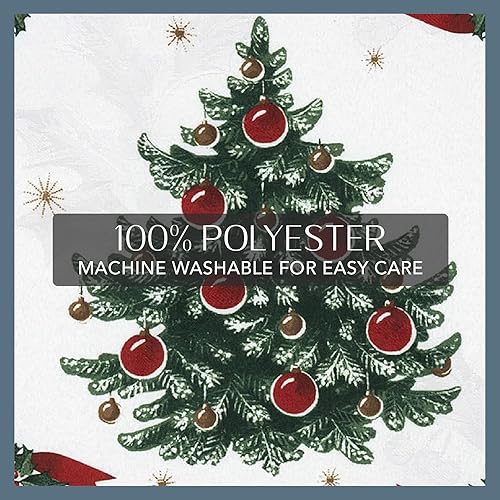 Miniatura 4 de Elrene Home Fashions Villeroy & Boch Toy's Delight - Camino de mesa navideño, decoración festiva de mesa, 13 x 70 pulgadas