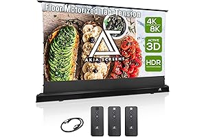 Akia Screens AK-FMT102UH2: The Ultimate Rise Projector Screen for Exceptional Viewing