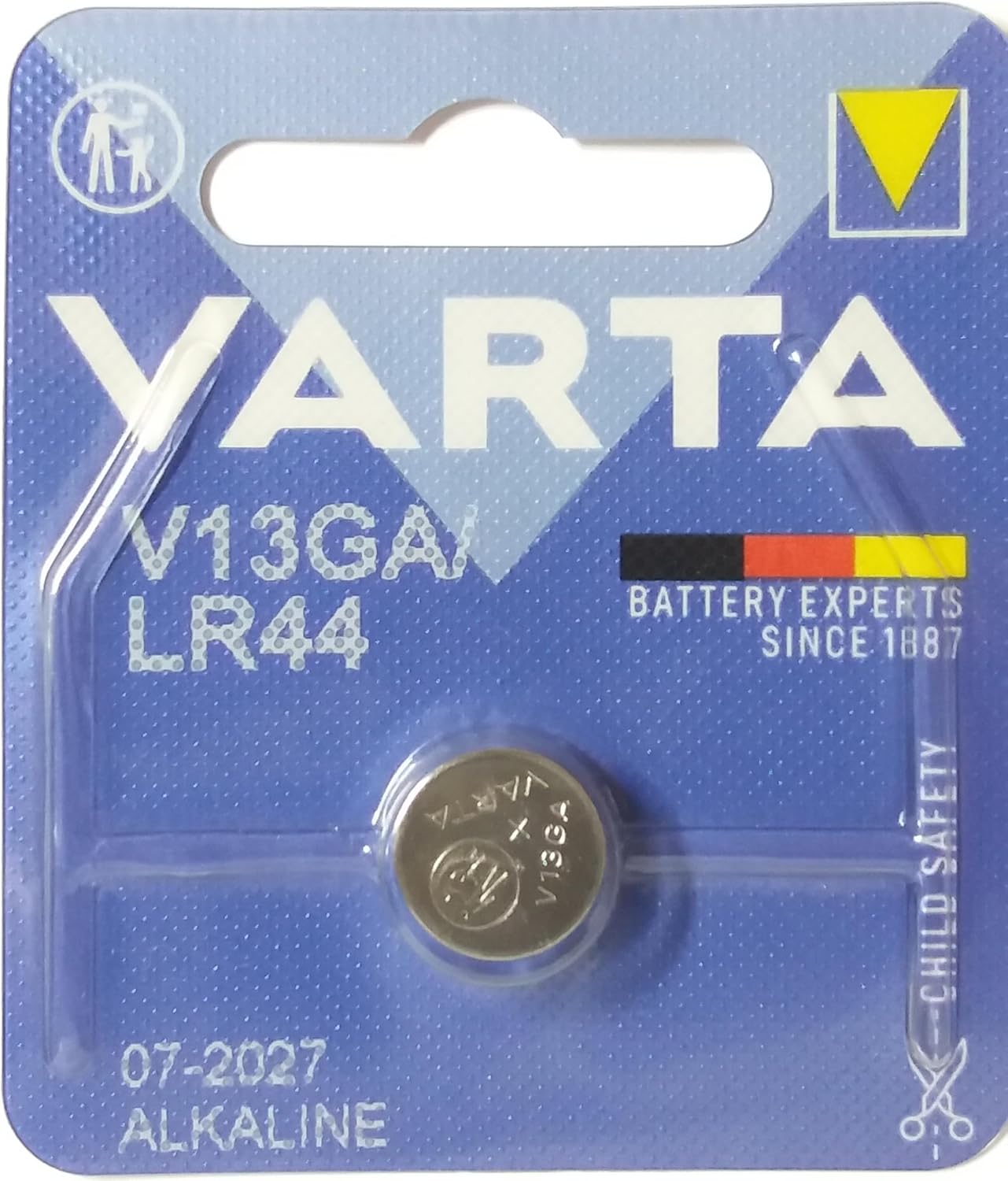Piles Alcalines Varta V13GA (LR44) - Longue Durée
