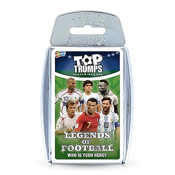 Top Trumps Legends of World Football Who Is Your Hero? Card Game