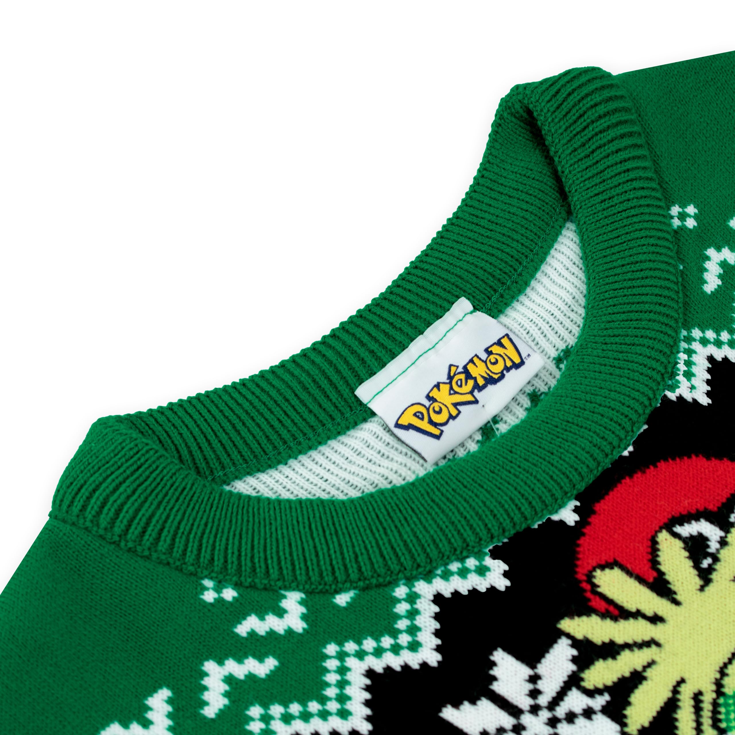 Pokémon Jersey de Navidad de Pikachu para niños