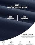 MAGCOMSEN Men's Shirts Short Sleeve Quick Dry 4 Way Stretch T-Shirt Crew Neck Breathable Lightweight Workout Gym Tee