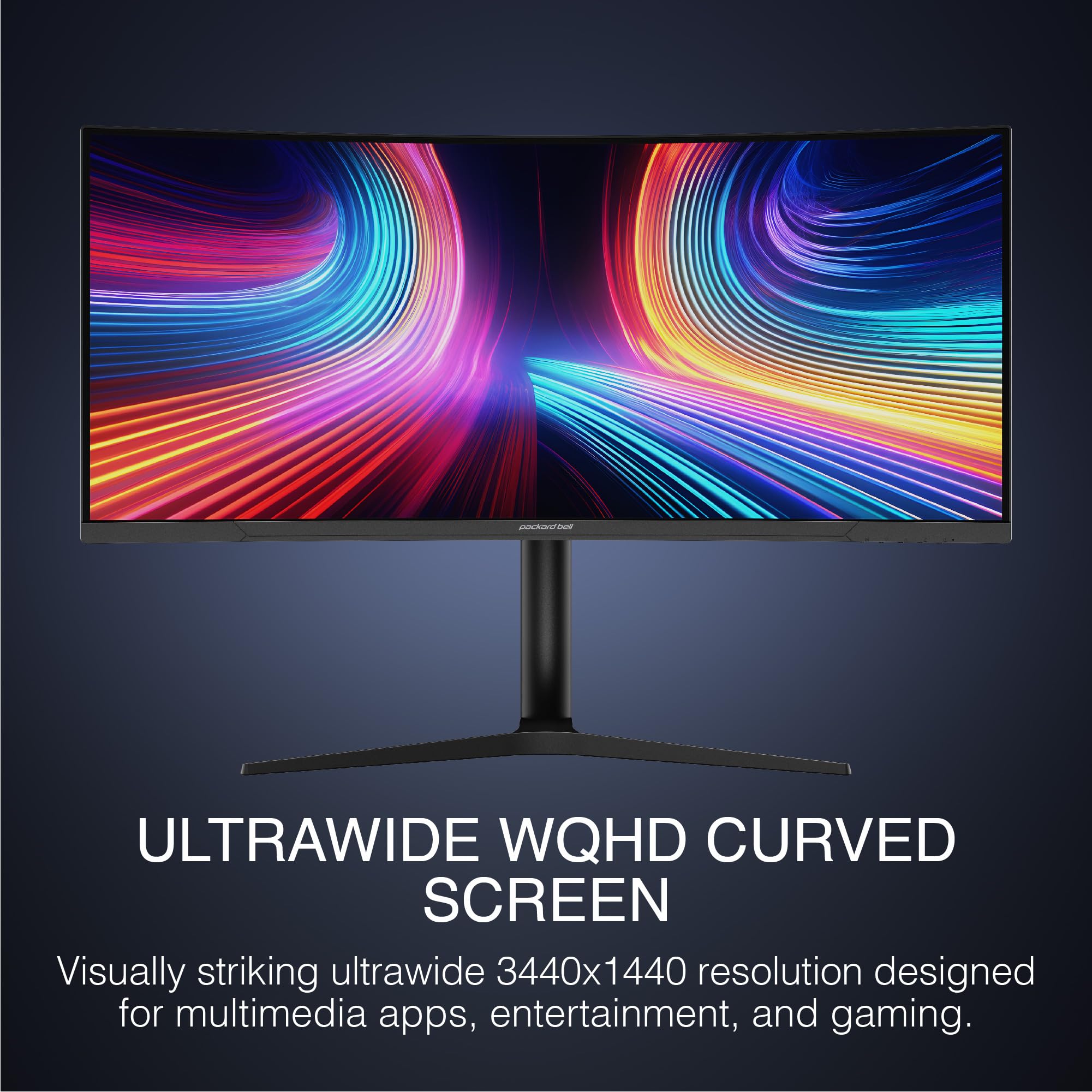 Amazon.com: Packard Bell 34-inch Ultrawide Curved Gaming
