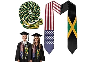 Country Flag Graduation Stole